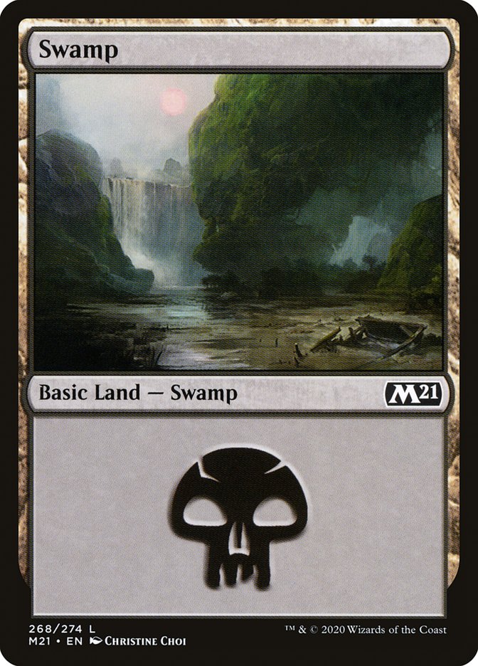 Swamp (268) [Core Set 2021] | Gear Gaming Bentonville