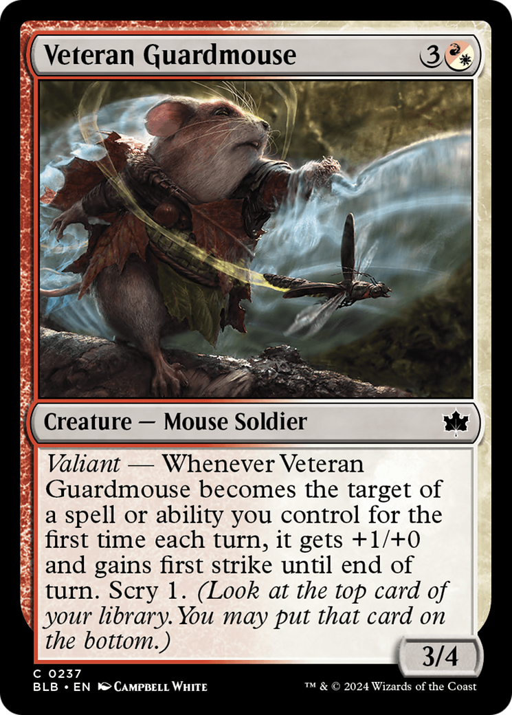 Veteran Guardmouse [Bloomburrow] | Gear Gaming Bentonville