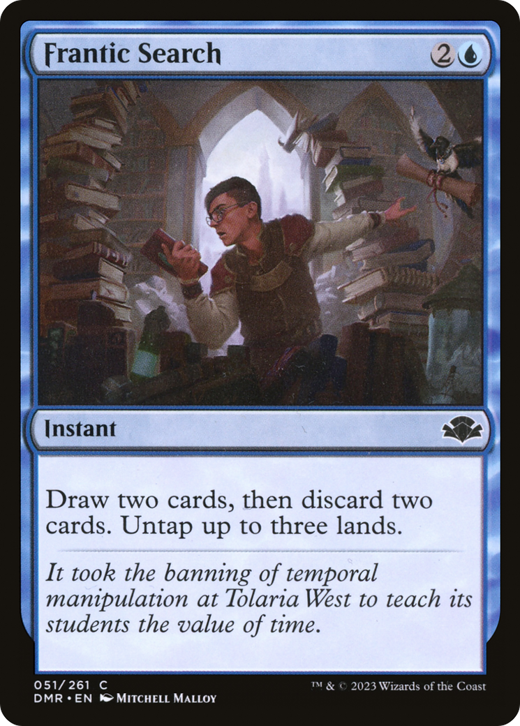 Frantic Search [Dominaria Remastered] | Gear Gaming Bentonville