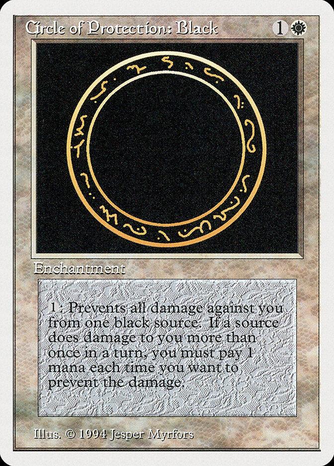 Circle of Protection: Black [Summer Magic / Edgar] | Gear Gaming Bentonville