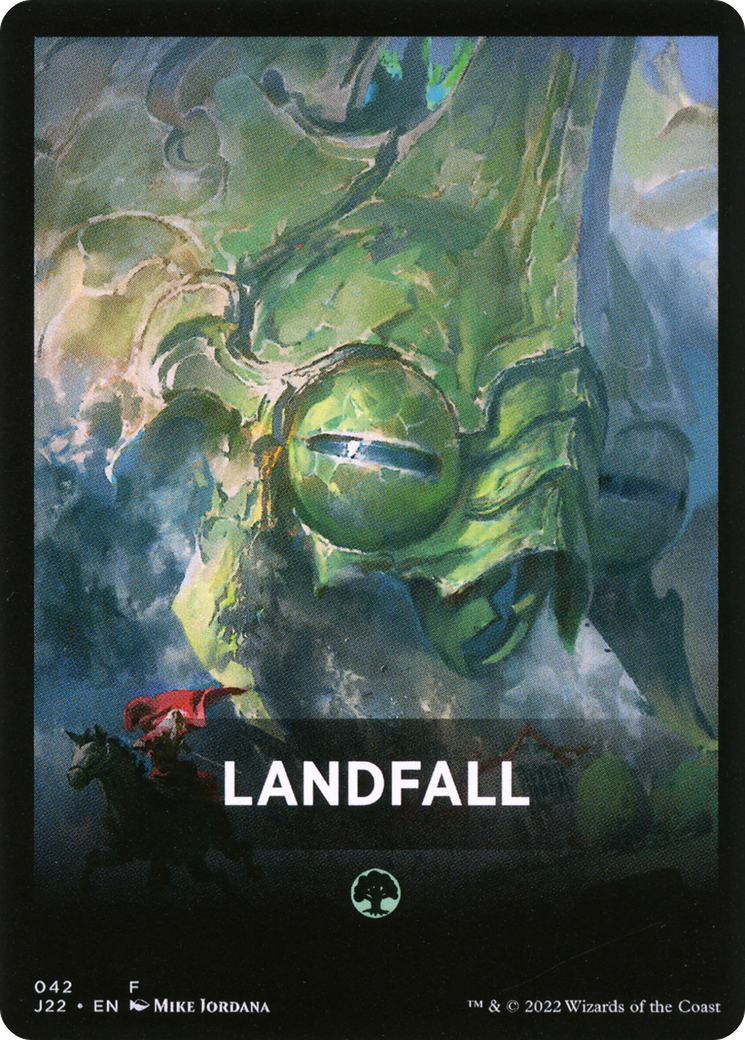 Landfall Theme Card [Jumpstart 2022 Front Cards] | Gear Gaming Bentonville