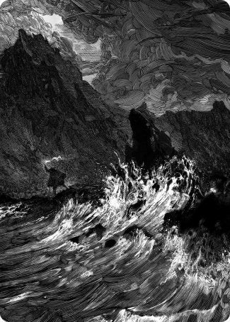 Island Art Card [Innistrad: Midnight Hunt Art Series] | Gear Gaming Bentonville