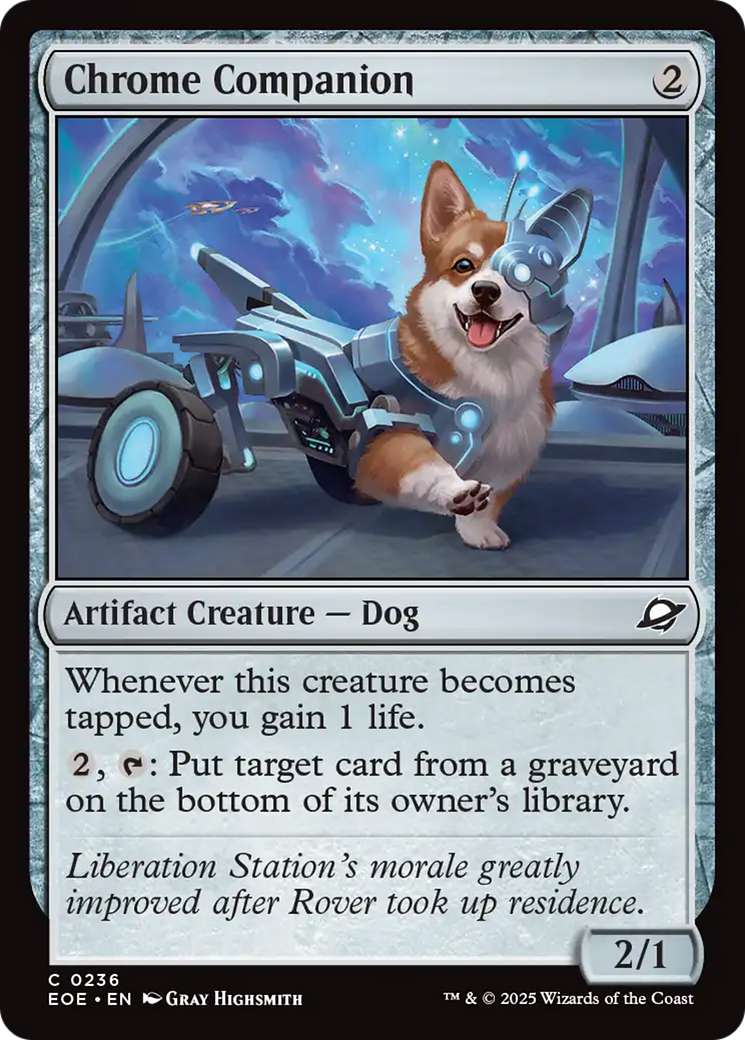 Chrome Companion [Edge of Eternities] | Gear Gaming Bentonville
