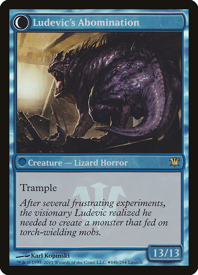 Ludevic's Test Subject // Ludevic's Abomination (Launch) [Innistrad Prerelease Promos] | Gear Gaming Bentonville