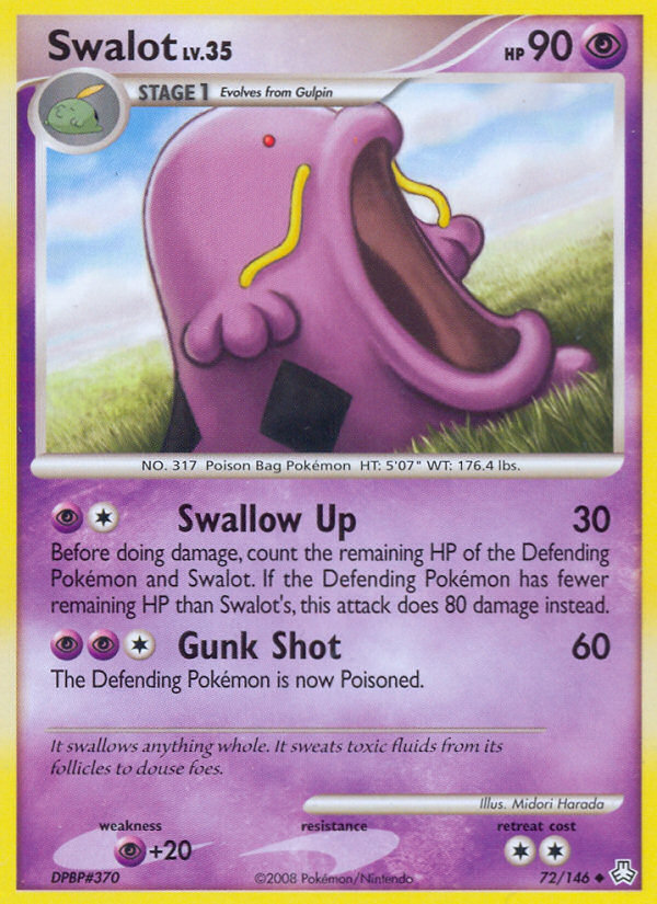 Swalot (72/146) [Diamond & Pearl: Legends Awakened] | Gear Gaming Bentonville