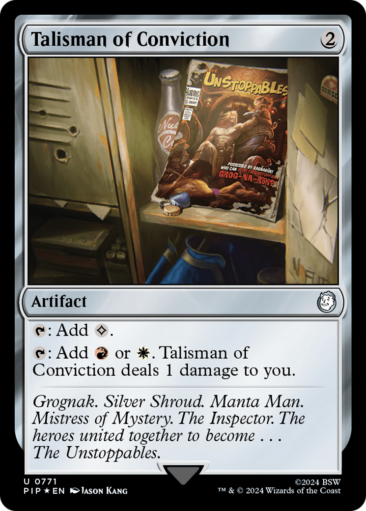 Talisman of Conviction (Surge Foil) [Fallout] | Gear Gaming Bentonville