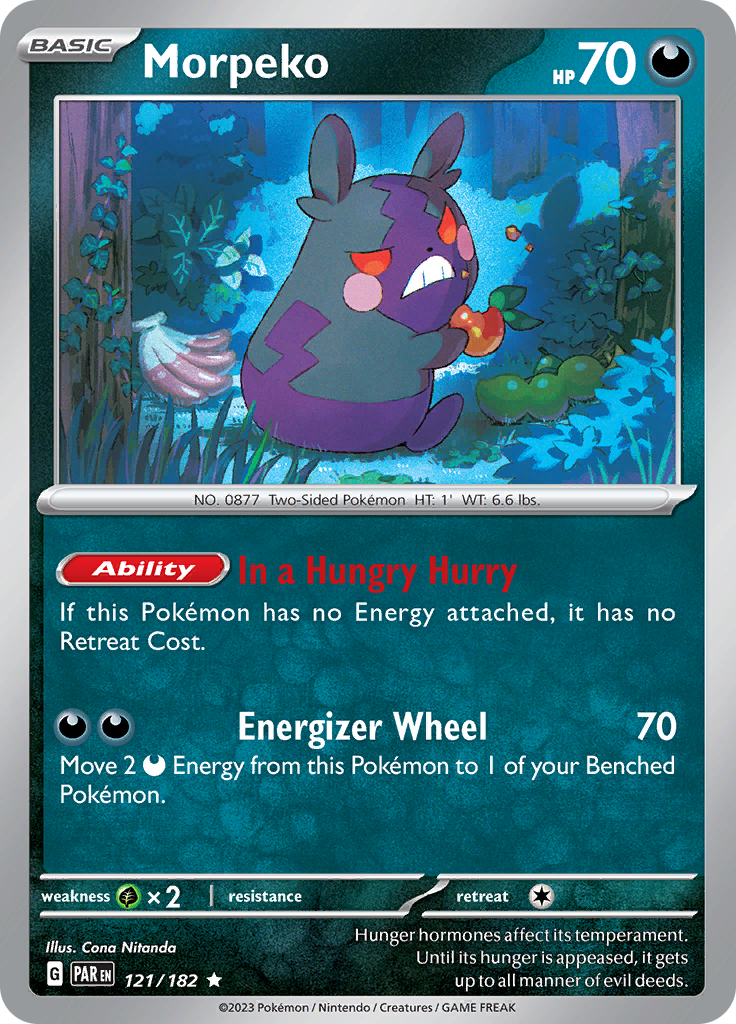 Morpeko (121/182) [Scarlet & Violet: Paradox Rift] | Gear Gaming Bentonville