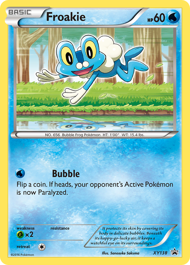 Froakie (XY138) [XY: Black Star Promos] | Gear Gaming Bentonville