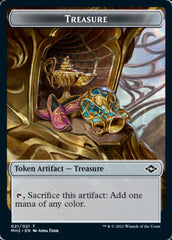 Treasure (21) // Zombie Double-Sided Token [Modern Horizons 2 Tokens] | Gear Gaming Bentonville