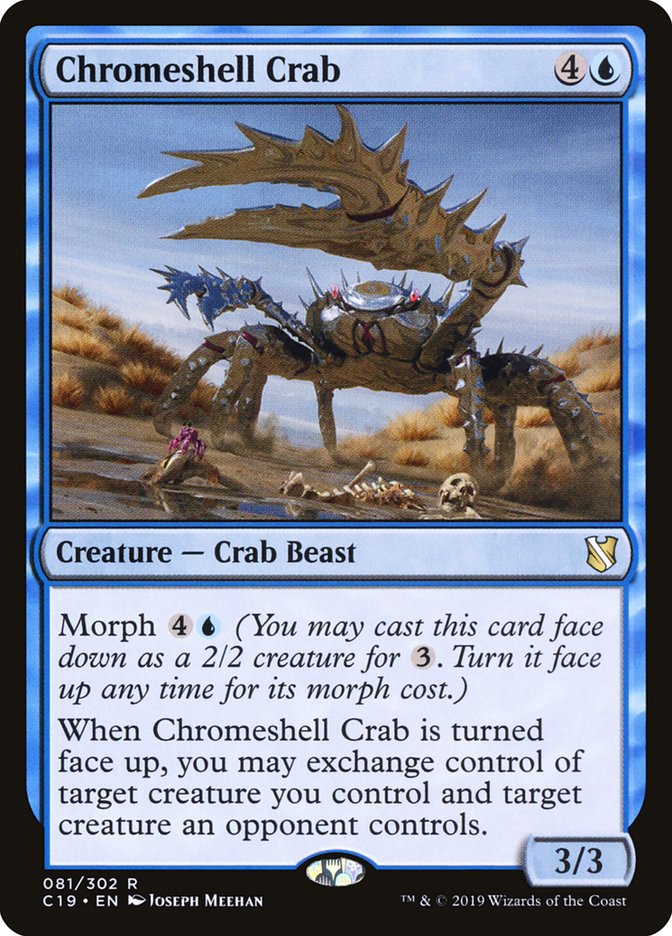 Chromeshell Crab [Commander 2019] | Gear Gaming Bentonville