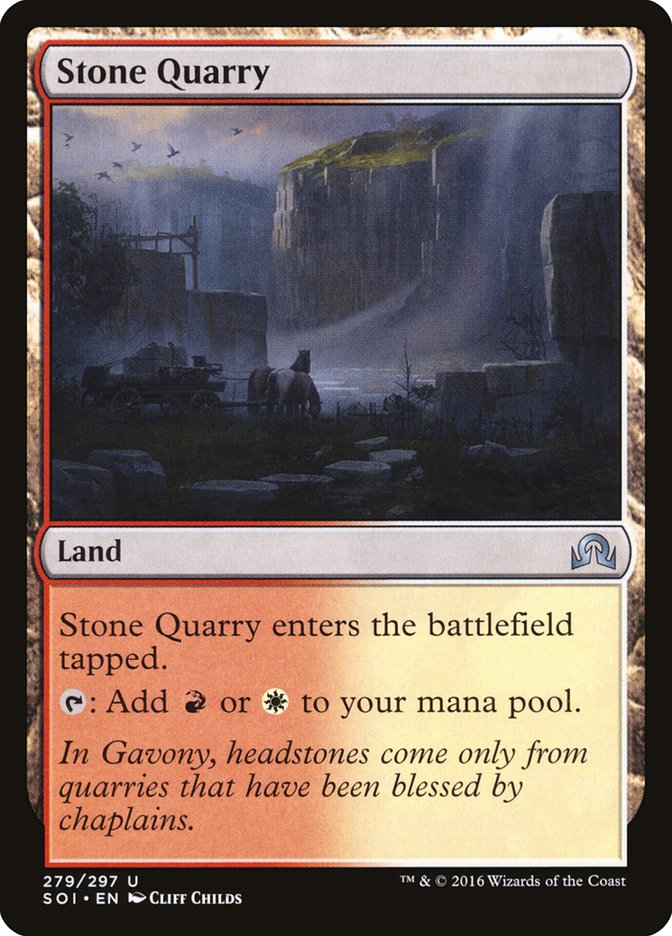Stone Quarry [Shadows over Innistrad] | Gear Gaming Bentonville