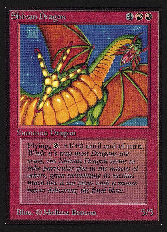 Shivan Dragon [International Collectors' Edition] | Gear Gaming Bentonville