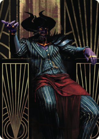 Ob Nixilis, the Adversary 2 Art Card [Streets of New Capenna Art Series] | Gear Gaming Bentonville