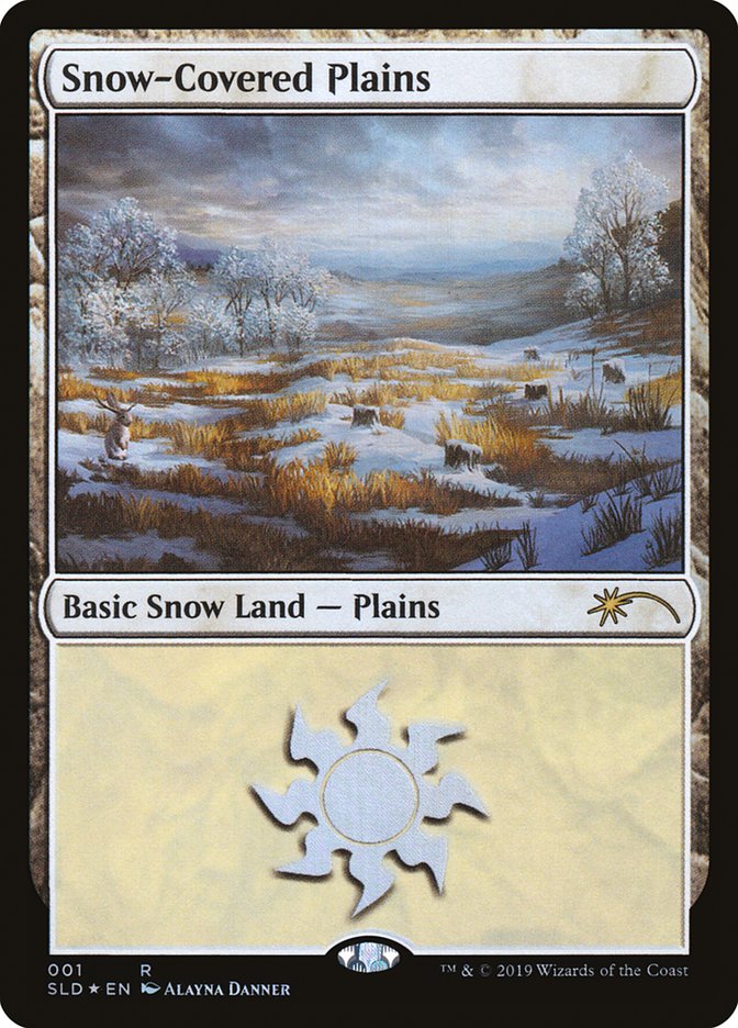 Snow-Covered Plains (001) [Secret Lair Drop Series] | Gear Gaming Bentonville