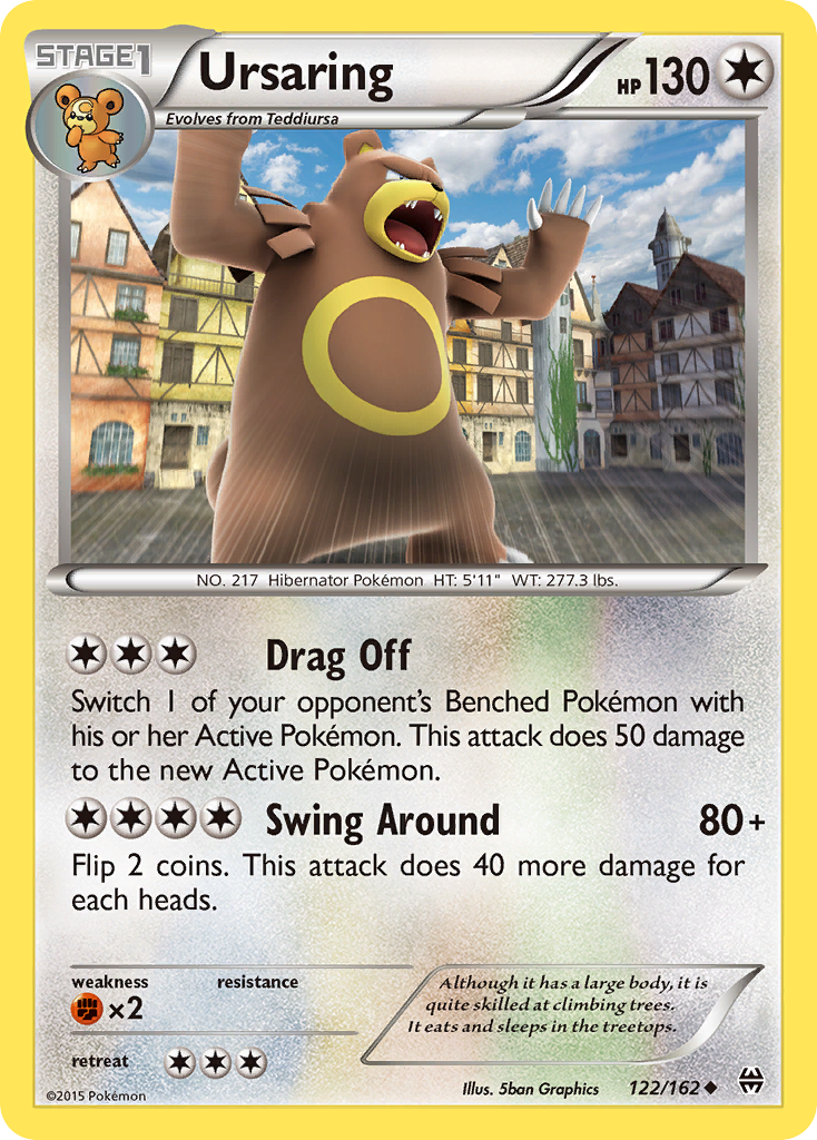 Ursaring (122/162) [XY: BREAKthrough] | Gear Gaming Bentonville