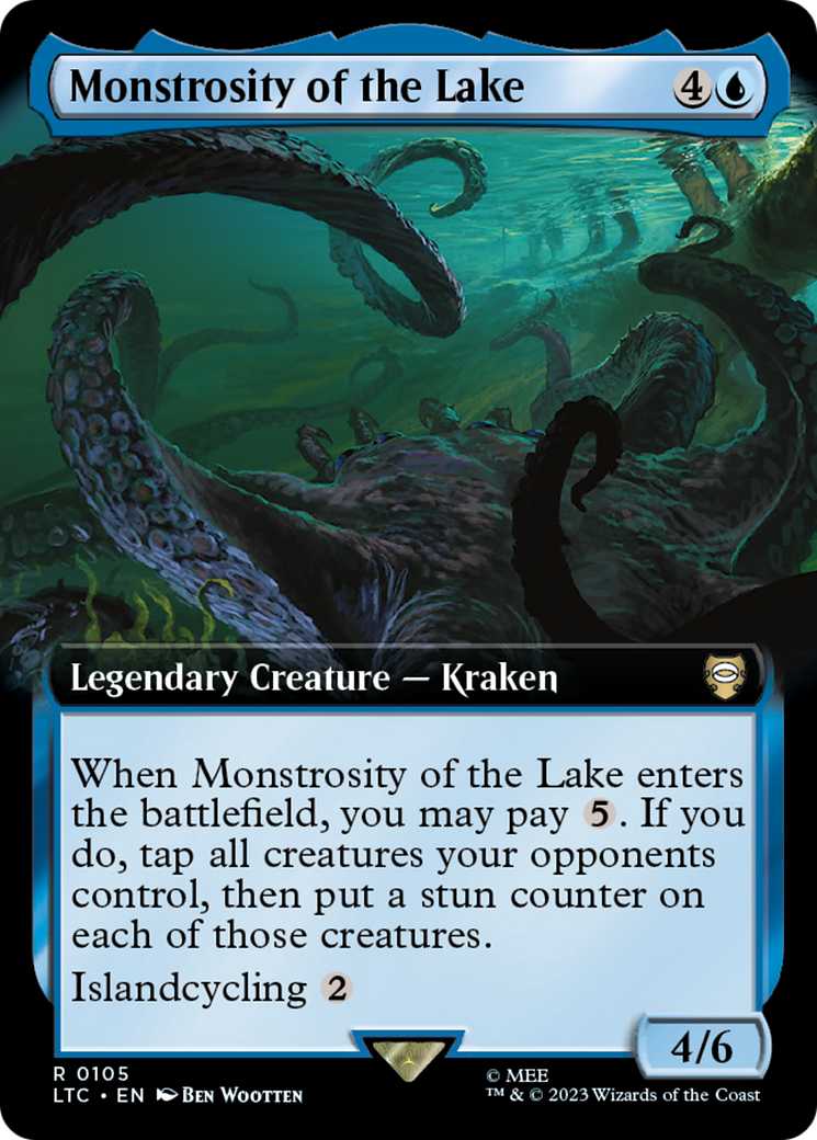 Monstrosity of the Lake (Extended Art) [The Lord of the Rings: Tales of Middle-Earth Commander] | Gear Gaming Bentonville