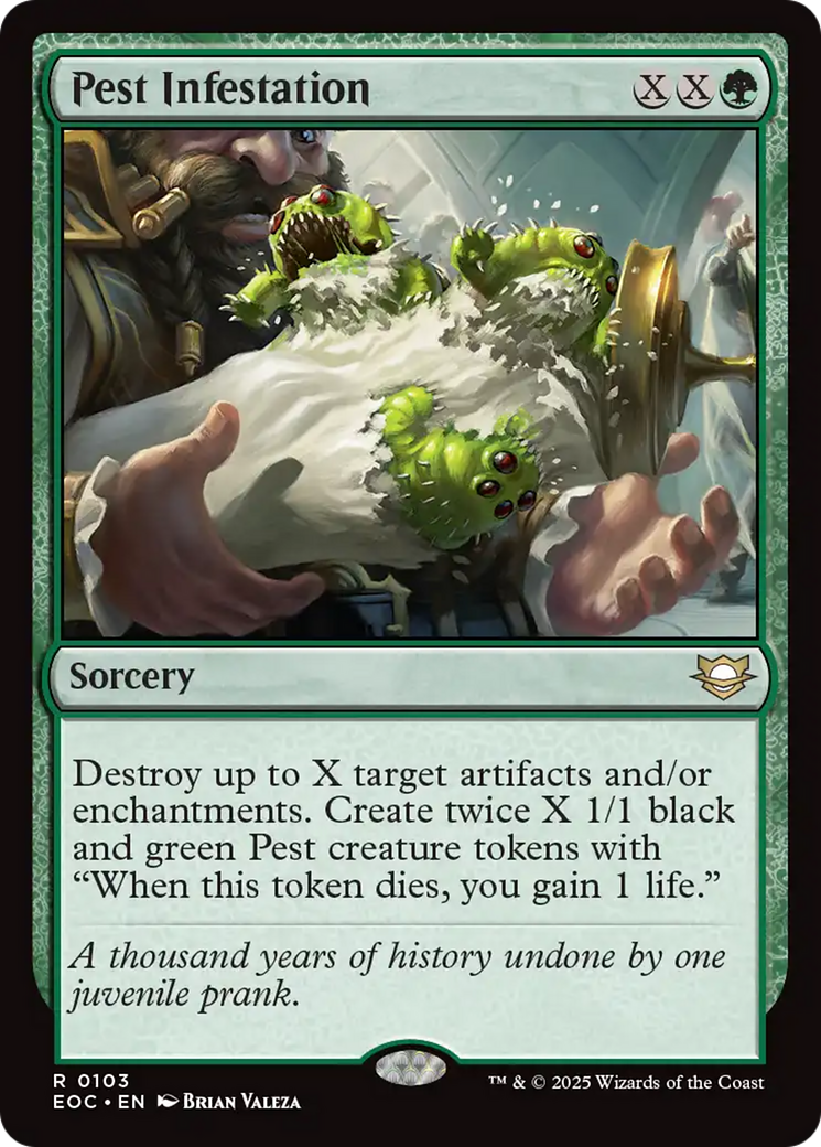 Pest Infestation [Edge of Eternities Commander] | Gear Gaming Bentonville