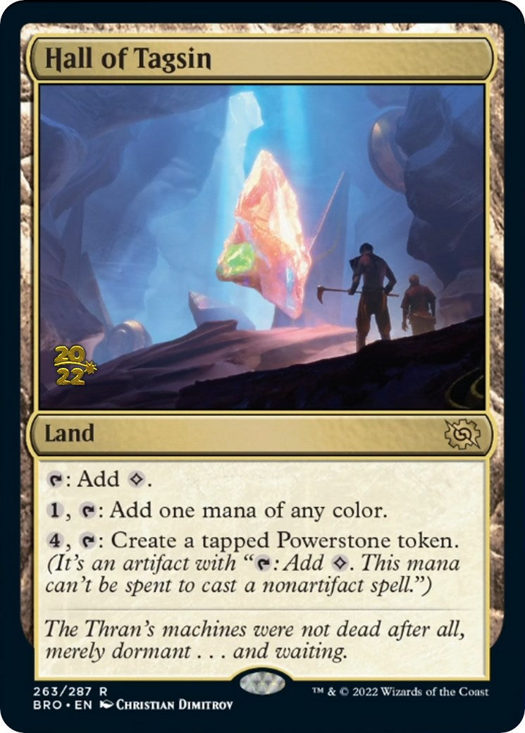 Hall of Tagsin [The Brothers' War Prerelease Promos] | Gear Gaming Bentonville