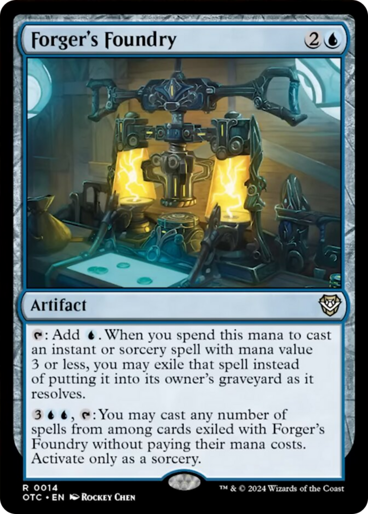 Forger's Foundry [Outlaws of Thunder Junction Commander] | Gear Gaming Bentonville