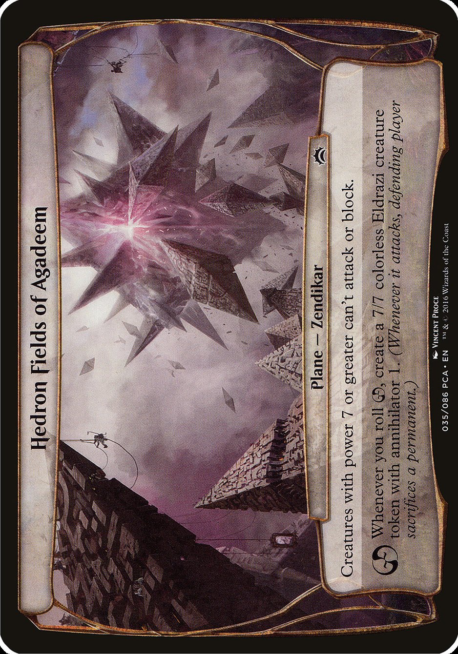 Hedron Fields of Agadeem (Planes) [Planechase Anthology Planes] | Gear Gaming Bentonville
