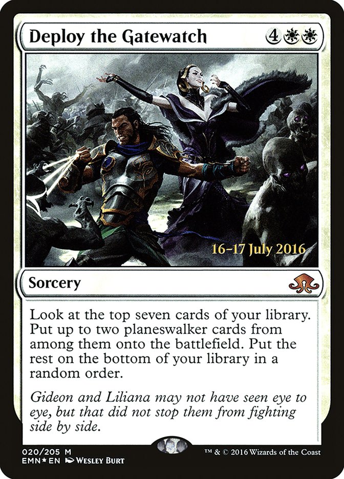 Deploy the Gatewatch [Eldritch Moon Prerelease Promos] | Gear Gaming Bentonville