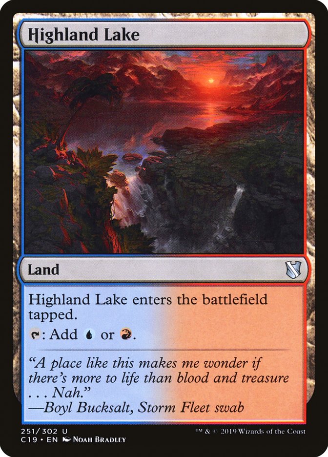 Highland Lake [Commander 2019] | Gear Gaming Bentonville