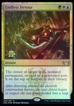 Endless Detour [Streets of New Capenna Prerelease Promos] | Gear Gaming Bentonville