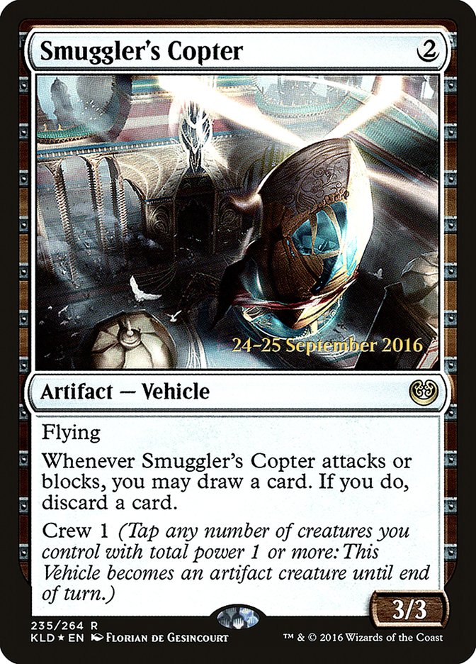 Smuggler's Copter [Kaladesh Prerelease Promos] | Gear Gaming Bentonville