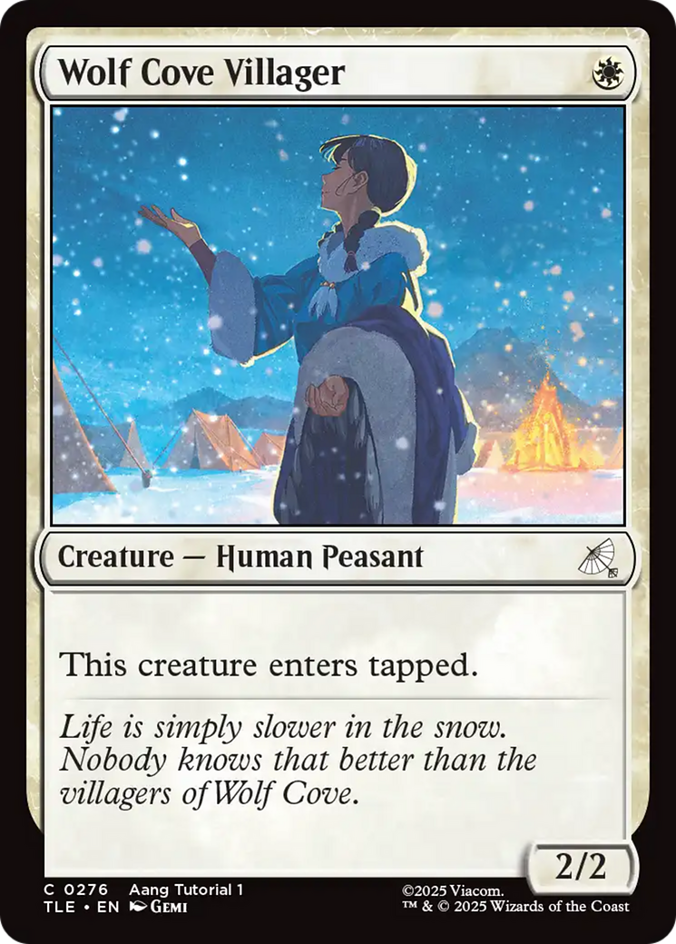 Wolf Cove Villager (0276) [Avatar: The Last Airbender: Eternal-Legal] | Gear Gaming Bentonville