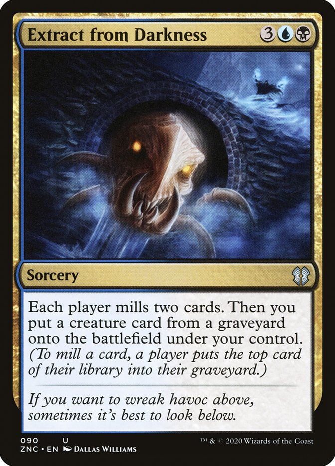 Extract from Darkness [Zendikar Rising Commander] | Gear Gaming Bentonville