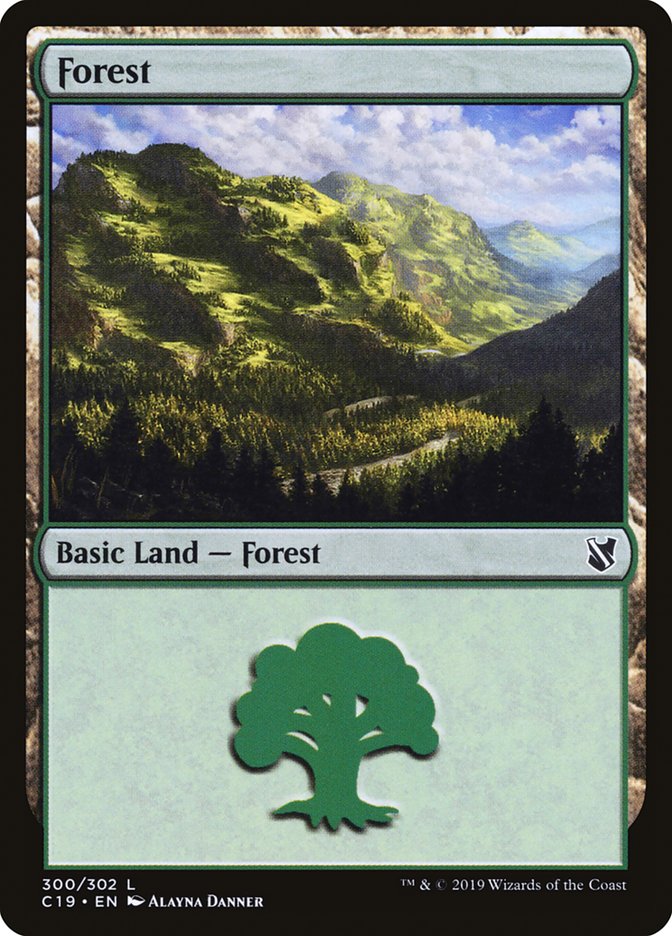 Forest (300) [Commander 2019] | Gear Gaming Bentonville