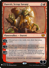 Daretti, Scrap Savant (C14) [The List] | Gear Gaming Bentonville