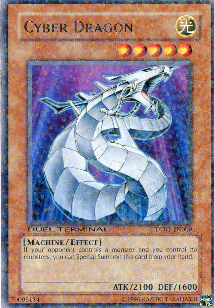 Cyber Dragon [DT01-EN009] Rare | Gear Gaming Bentonville