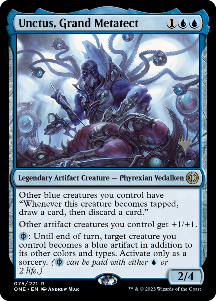 Unctus, Grand Metatect (Promo Pack) [Phyrexia: All Will Be One Promos] | Gear Gaming Bentonville
