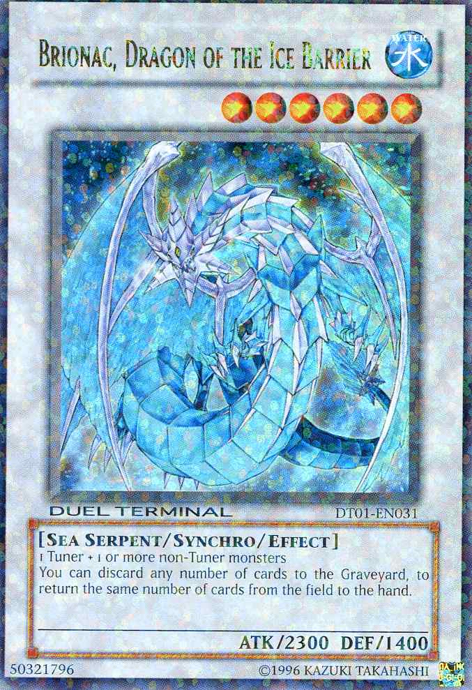 Brionac, Dragon of the Ice Barrier [DT01-EN031] Ultra Rare | Gear Gaming Bentonville