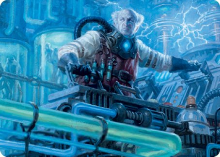 Ludevic, Necrogenius Art Card [Innistrad: Midnight Hunt Art Series] | Gear Gaming Bentonville