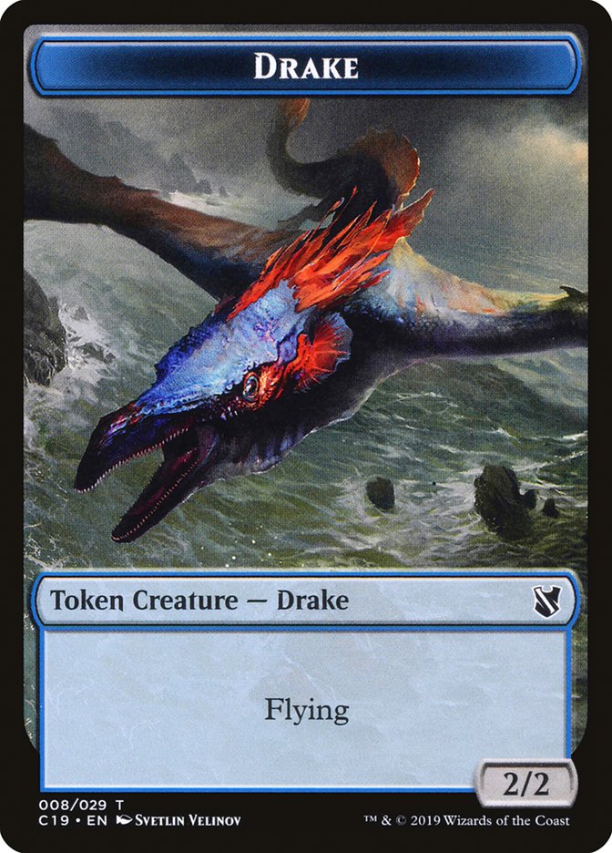 Drake Token [Commander 2019 Tokens] | Gear Gaming Bentonville