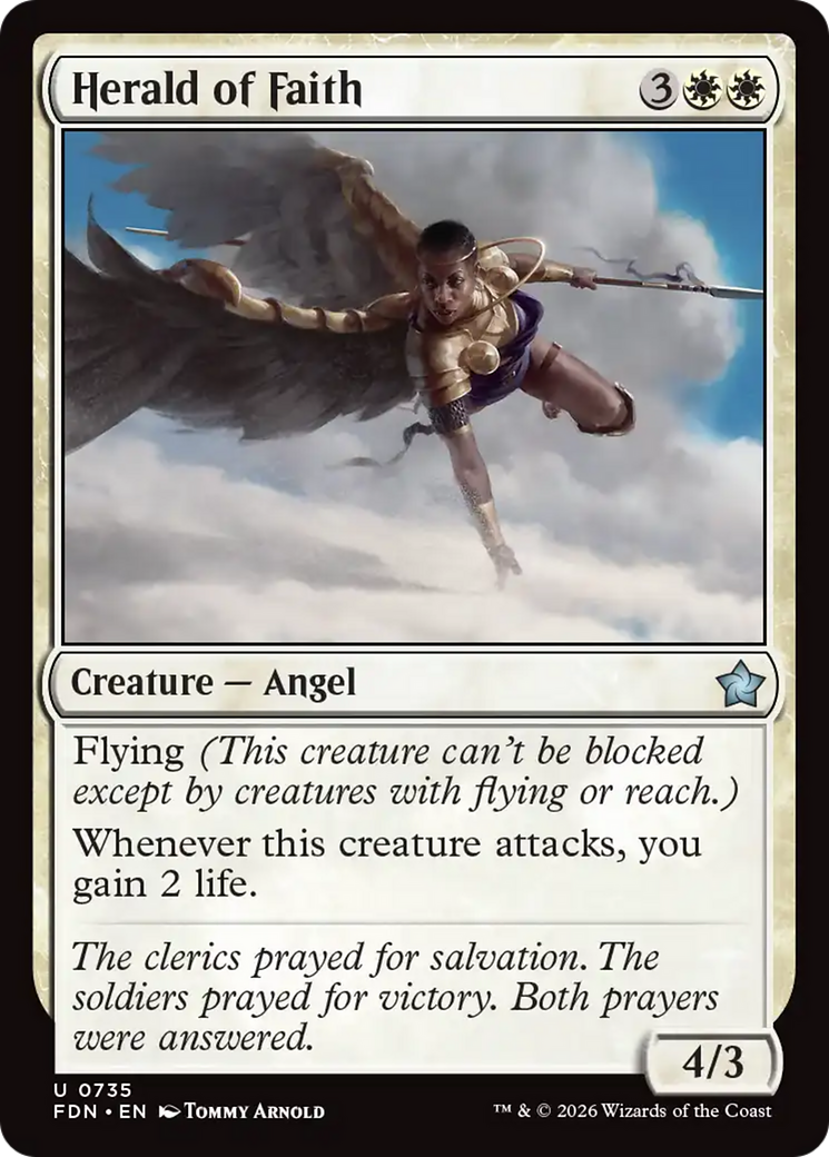 Herald of Faith (0735) [Foundations] | Gear Gaming Bentonville