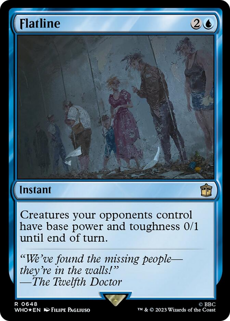 Flatline (Surge Foil) [Doctor Who] | Gear Gaming Bentonville