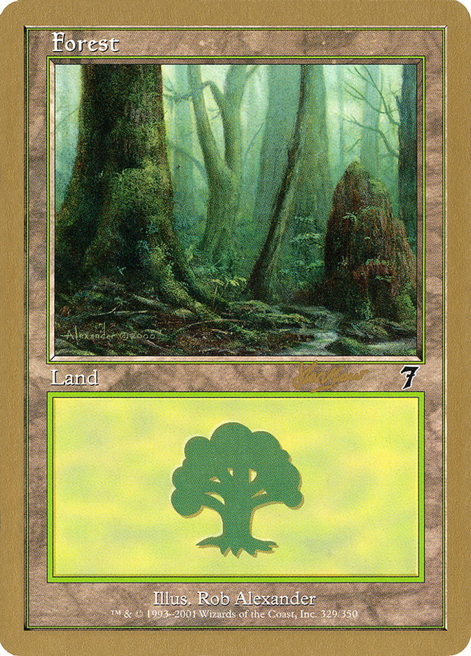 Forest (329) (Sim Han How) [World Championship Decks 2002] | Gear Gaming Bentonville