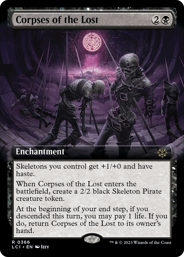 Corpses of the Lost (Extended Art) [The Lost Caverns of Ixalan] | Gear Gaming Bentonville