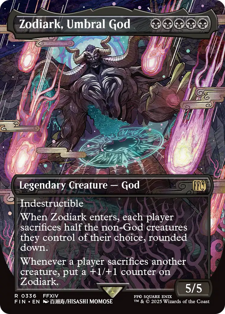 Zodiark, Umbral God (Borderless) [FINAL FANTASY] | Gear Gaming Bentonville