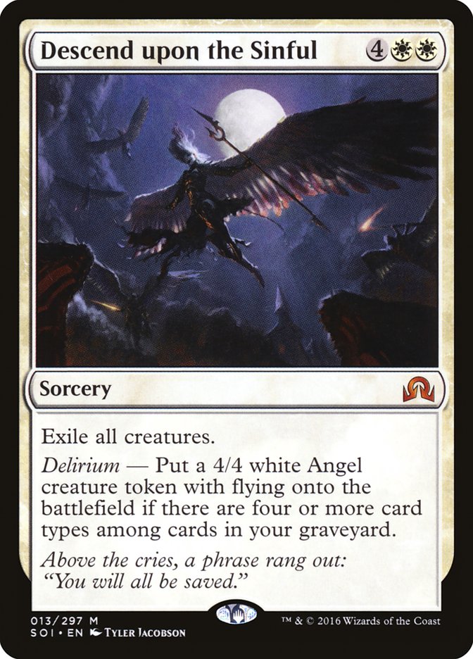 Descend upon the Sinful [Shadows over Innistrad] | Gear Gaming Bentonville