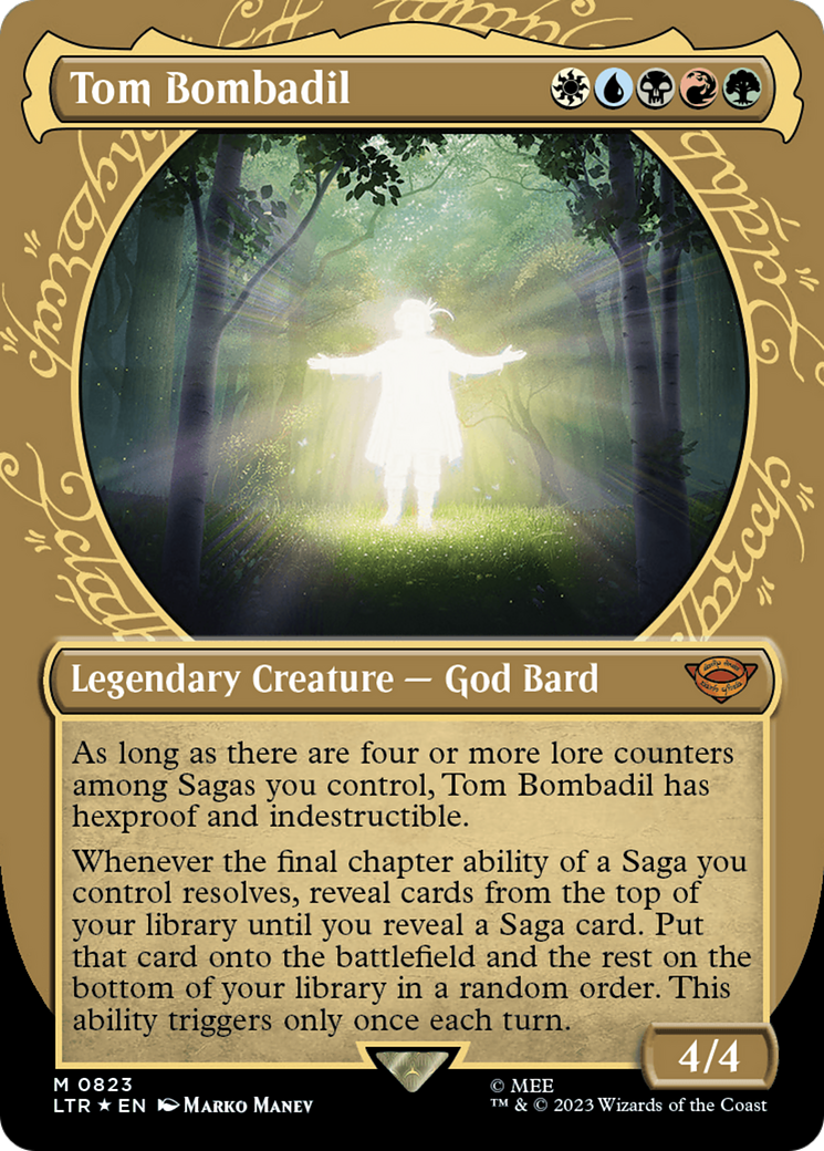 Tom Bombadil (Showcase) (Surge Foil) [The Lord of the Rings: Tales of Middle-Earth] | Gear Gaming Bentonville