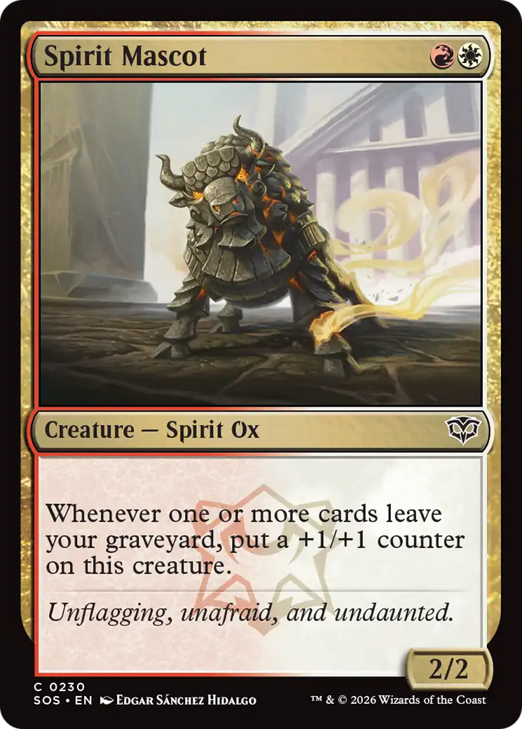 Spirit Mascot [Secrets of Strixhaven] | Gear Gaming Bentonville