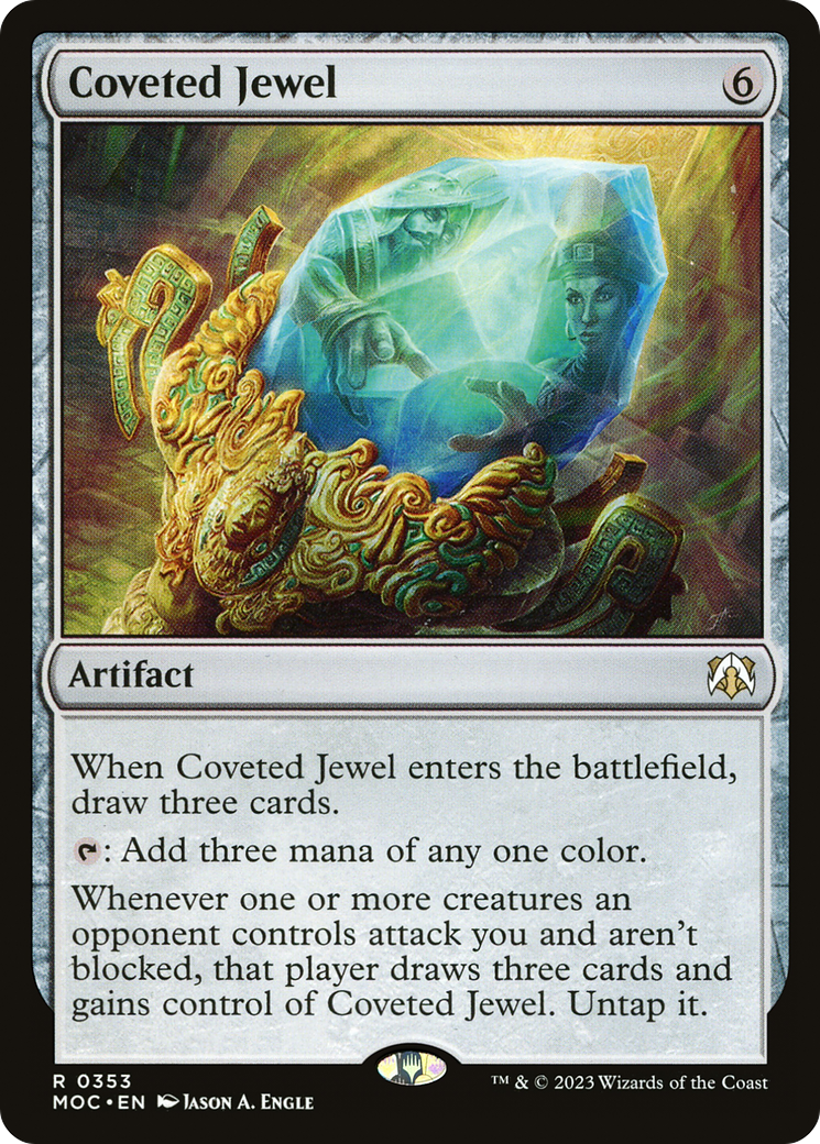 Coveted Jewel (Ripple Foil) [Modern Horizons 3 Commander] | Gear Gaming Bentonville