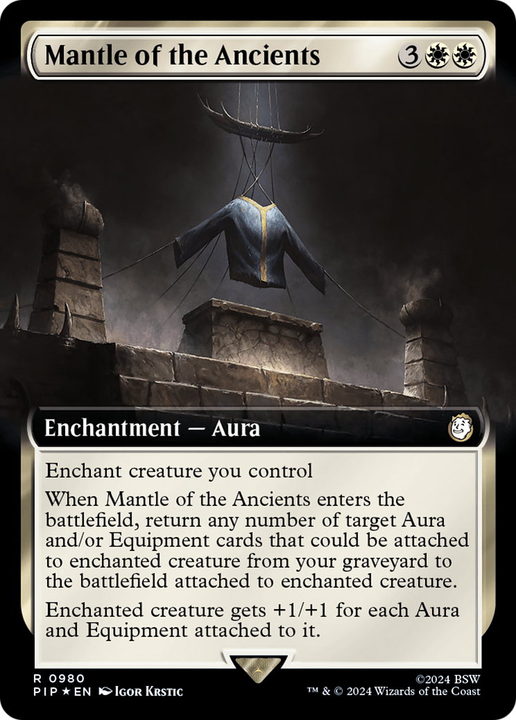 Mantle of the Ancients (Extended Art) (Surge Foil) [Fallout] | Gear Gaming Bentonville