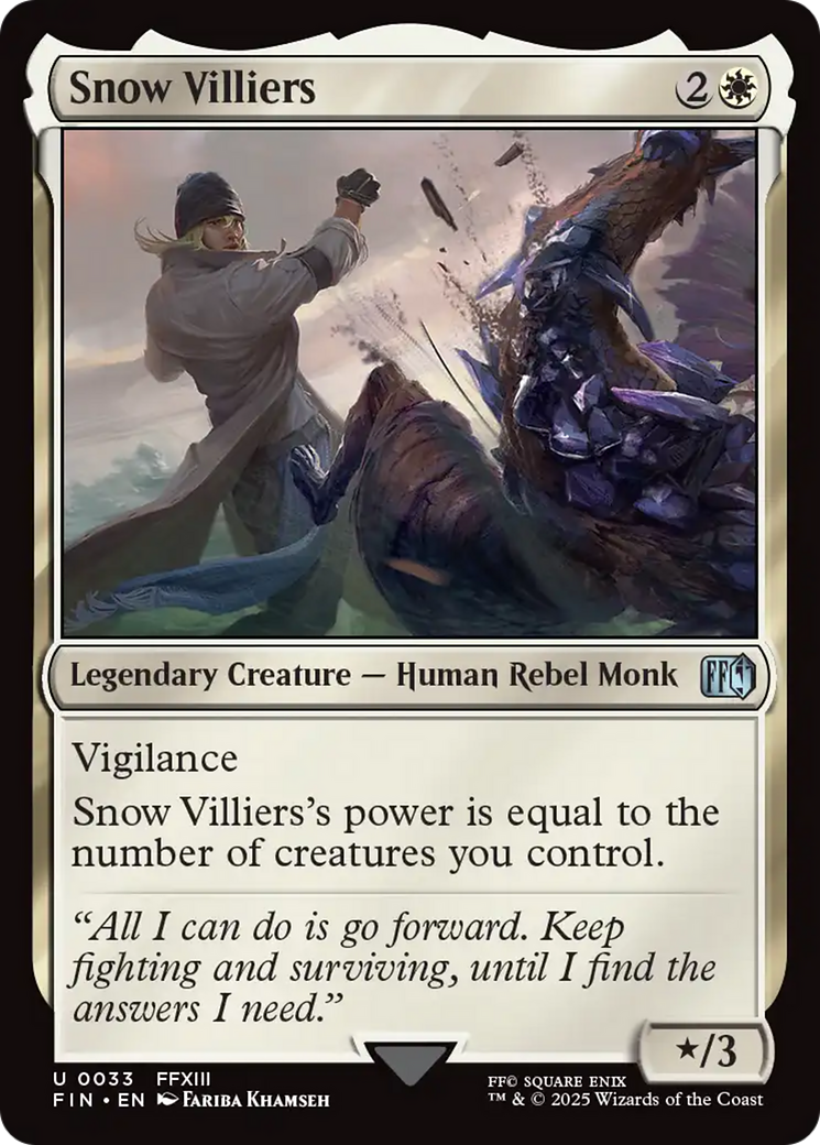 Snow Villiers [FINAL FANTASY] | Gear Gaming Bentonville