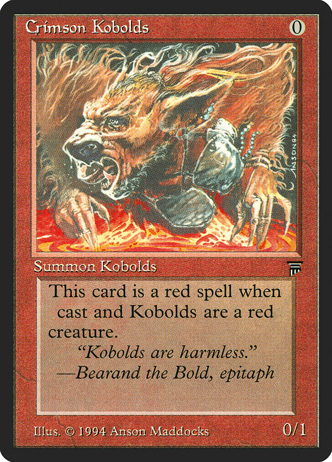 Crimson Kobolds [Legends] | Gear Gaming Bentonville
