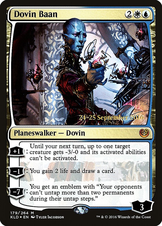 Dovin Baan [Kaladesh Prerelease Promos] | Gear Gaming Bentonville
